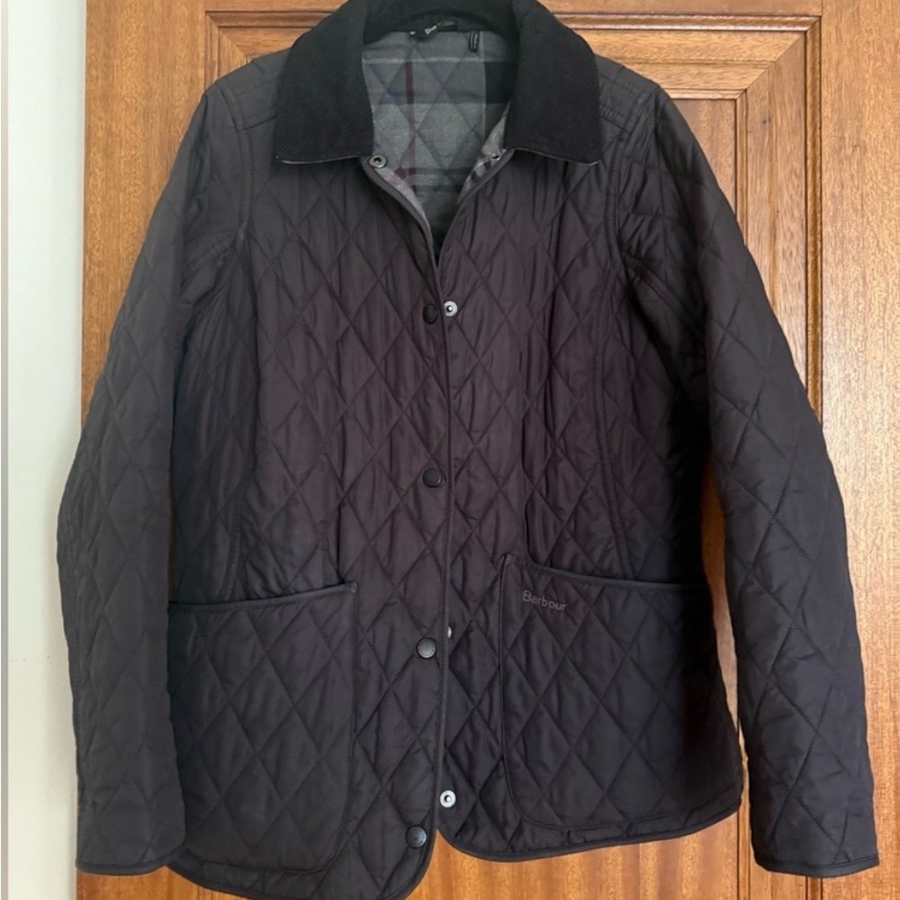 Barbour Women’s Original Tartan Black Quilted Jacket